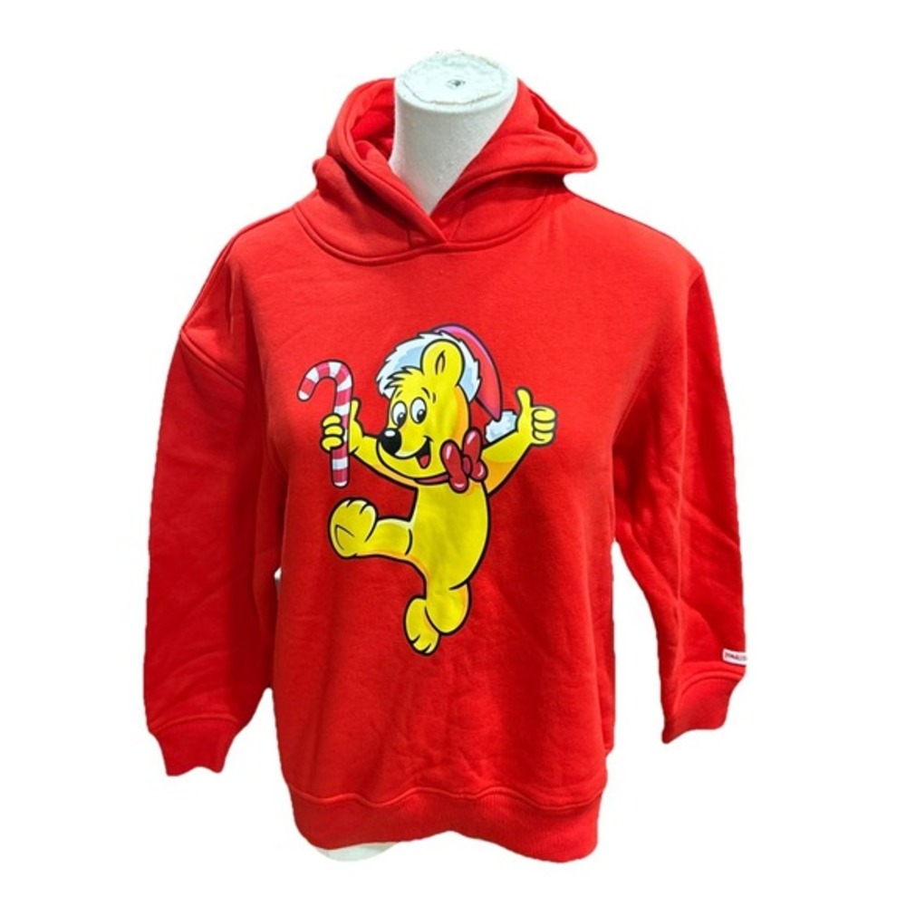 Haribo Kids Sweater‎ Hoodie M 10/12 Red Gummy Bear